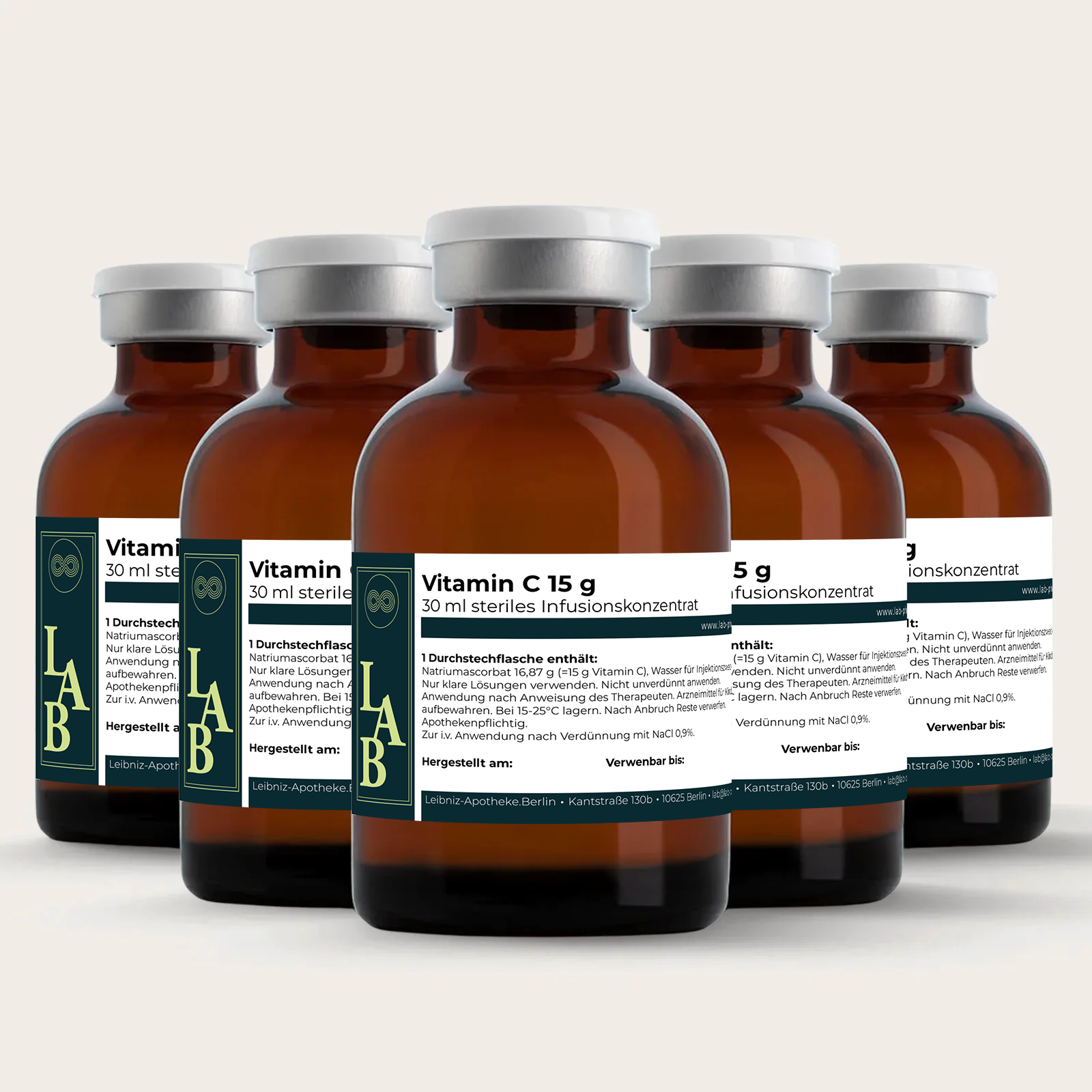 Vitamin C 15 g, 5er