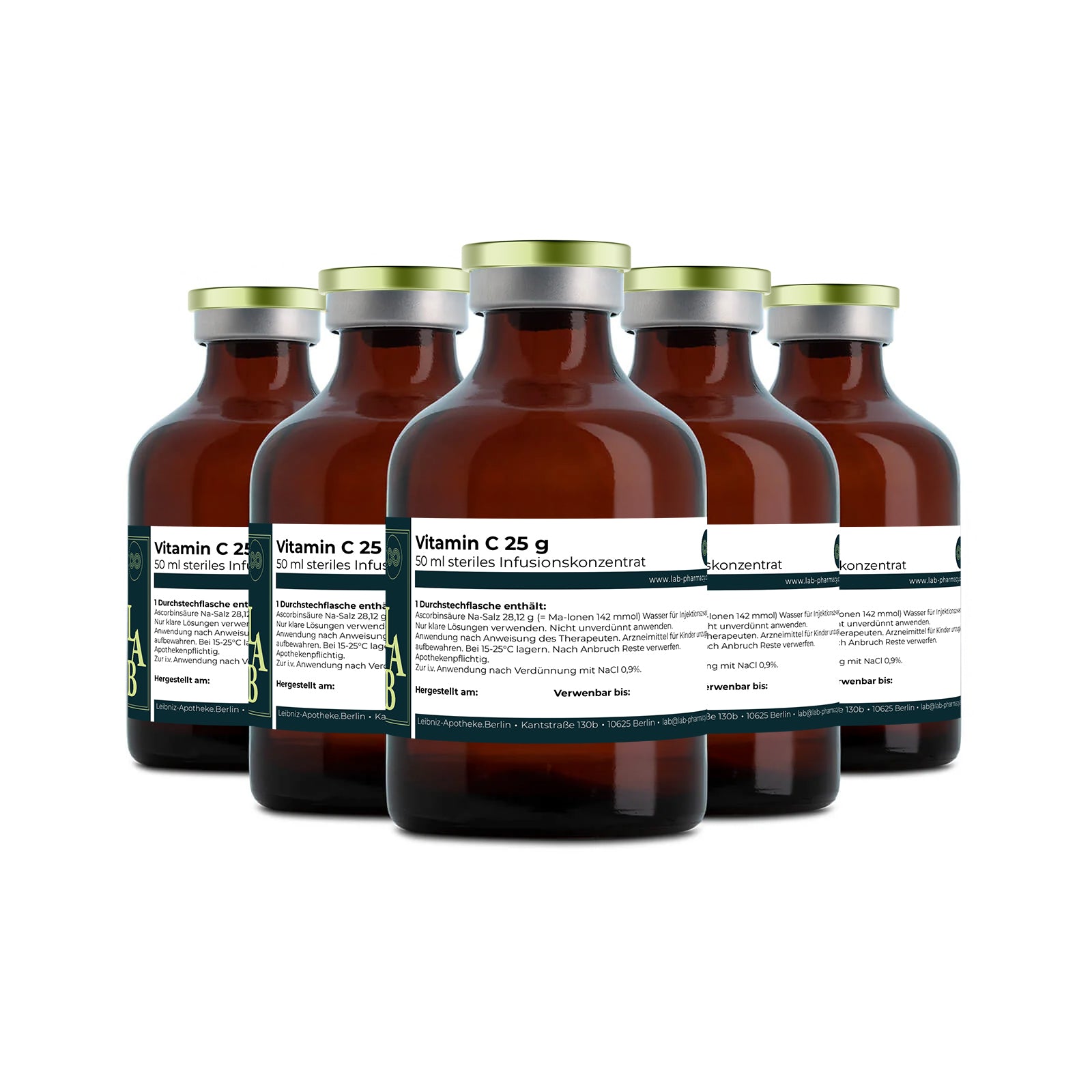 Vitamin C 25 g, 5er