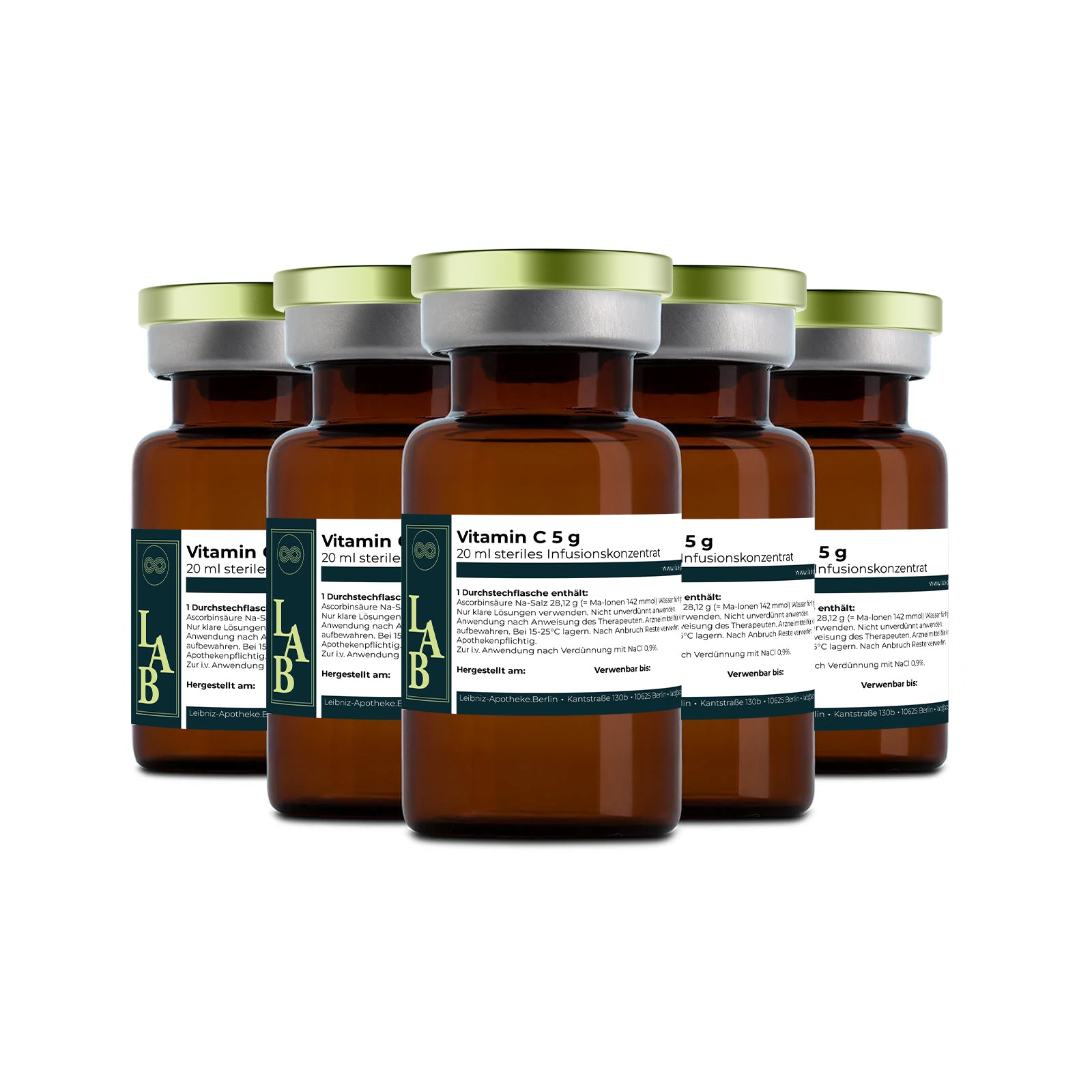 Vitamin C 5 g, 5er