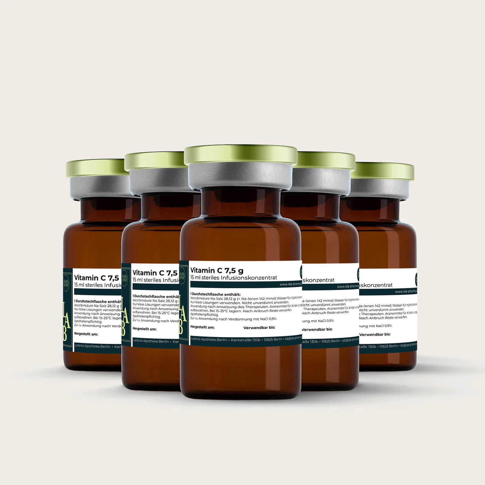 Vitamin C 7,5 g, 5er