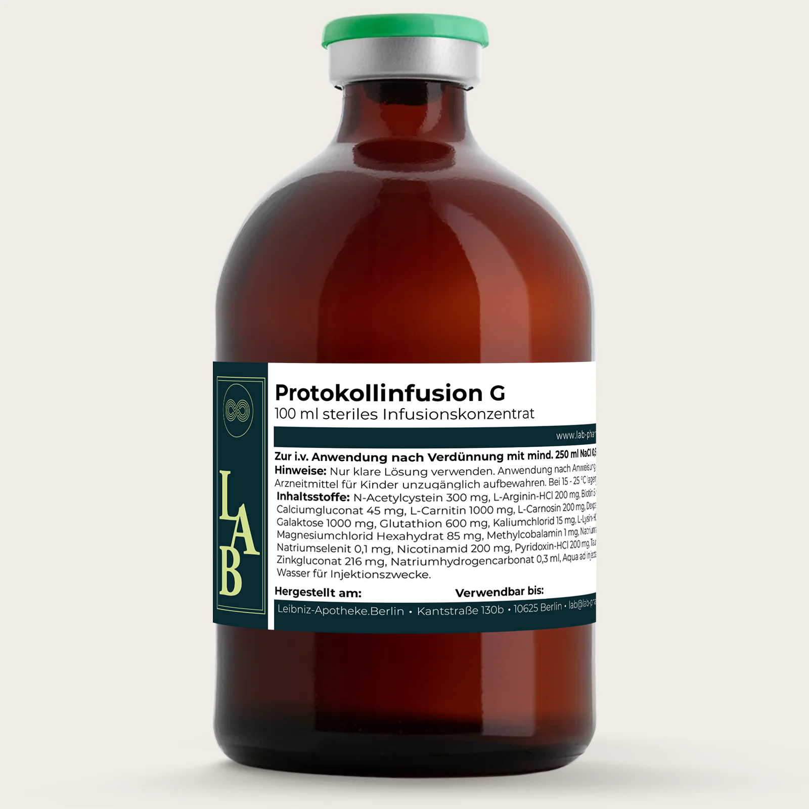 Protokollinfusion G