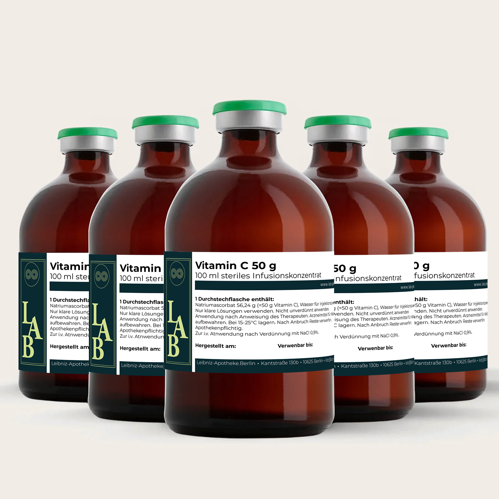 Vitamin C 50 g, 5er