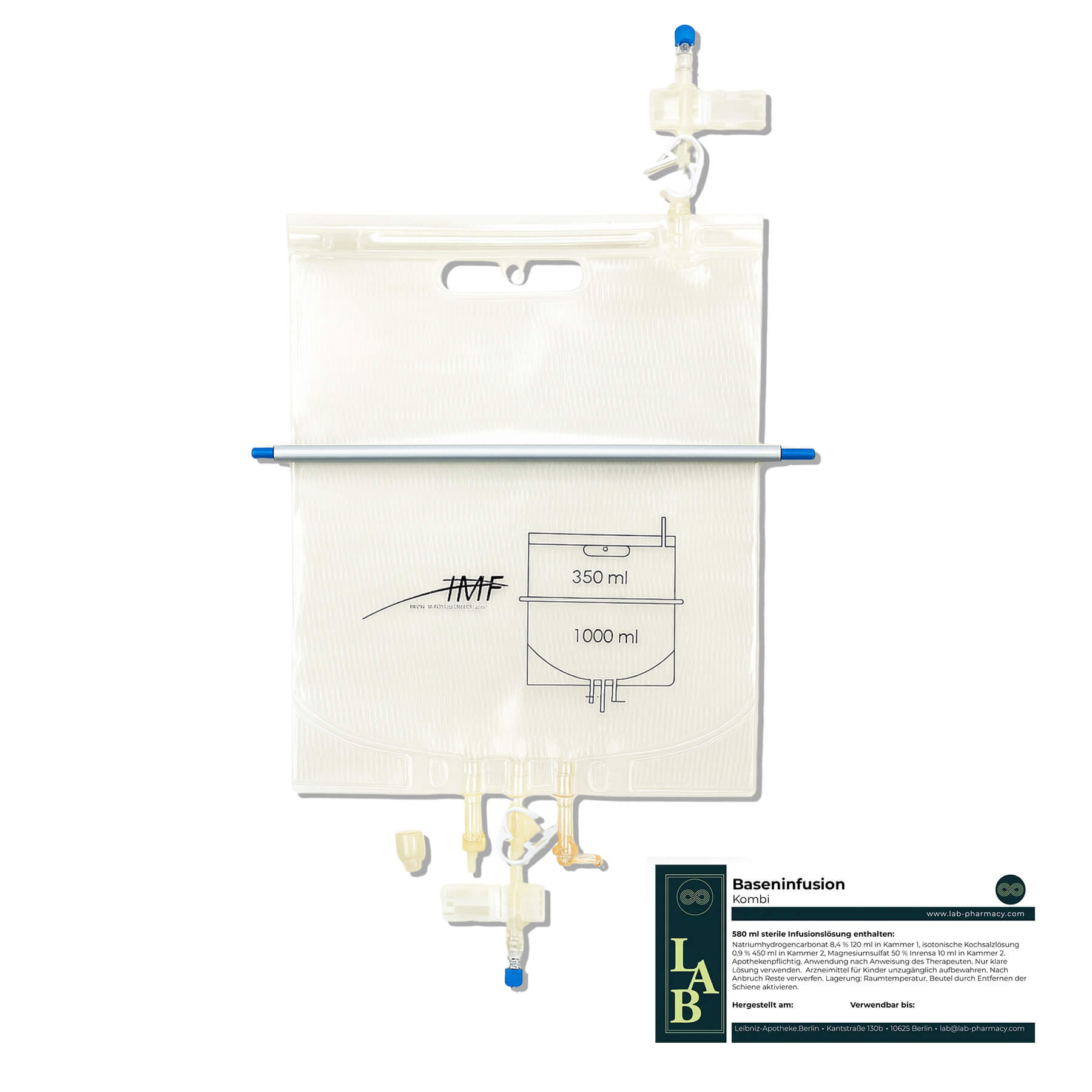 Baseninfusion mit Magnesium