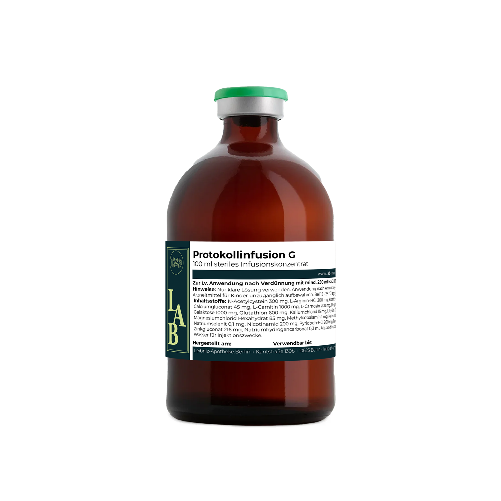 Protokollinfusion G