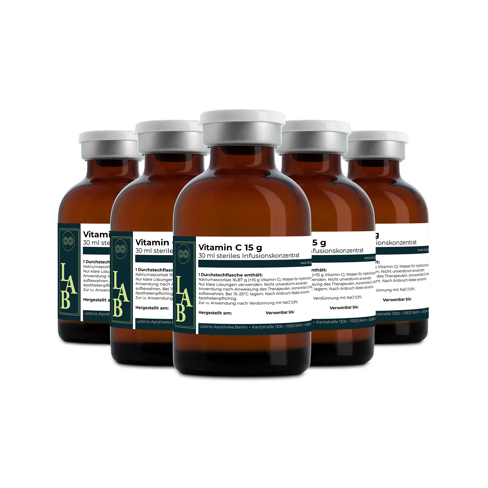 Vitamin C 15 g, 5er