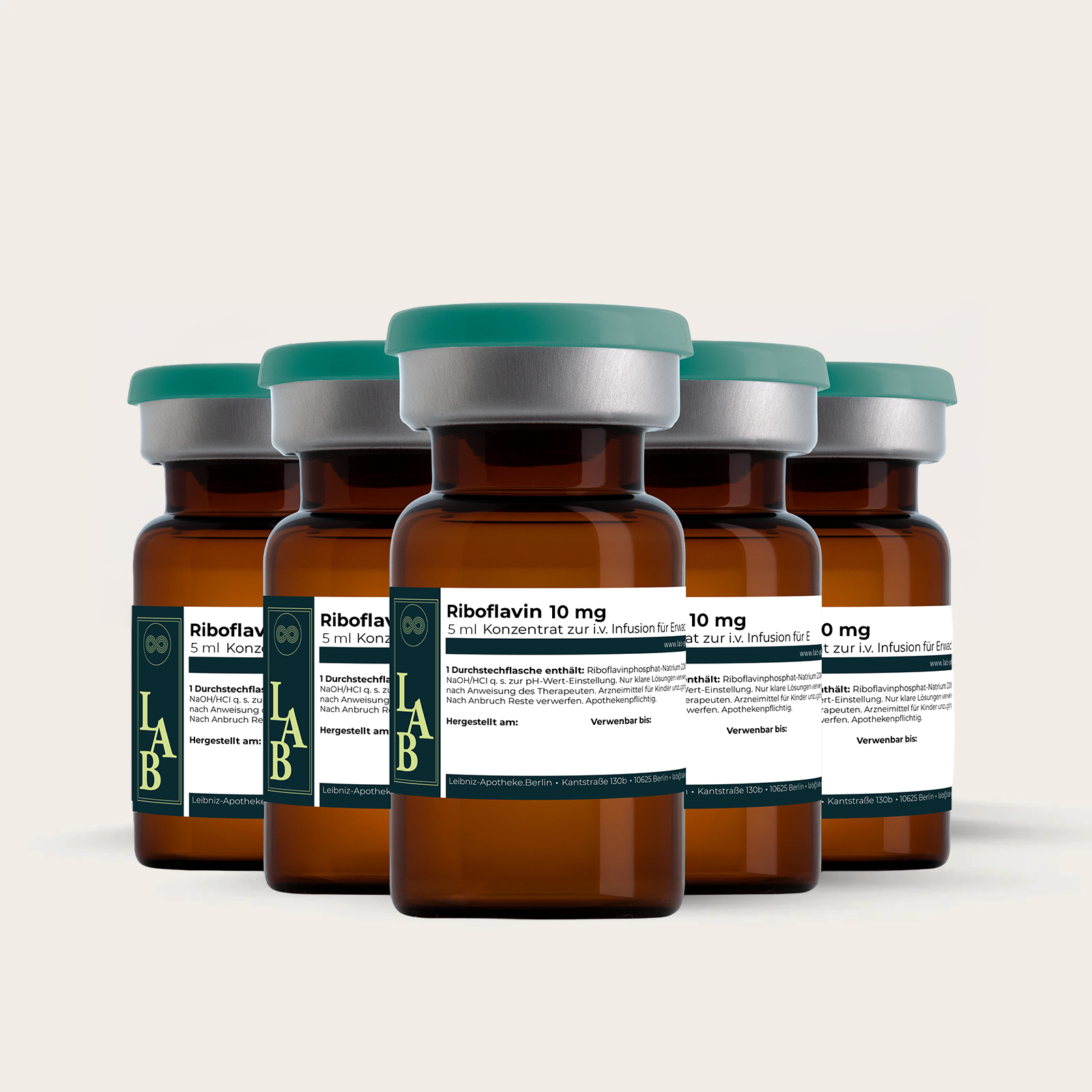 Riboflavin 10 mg, 5er