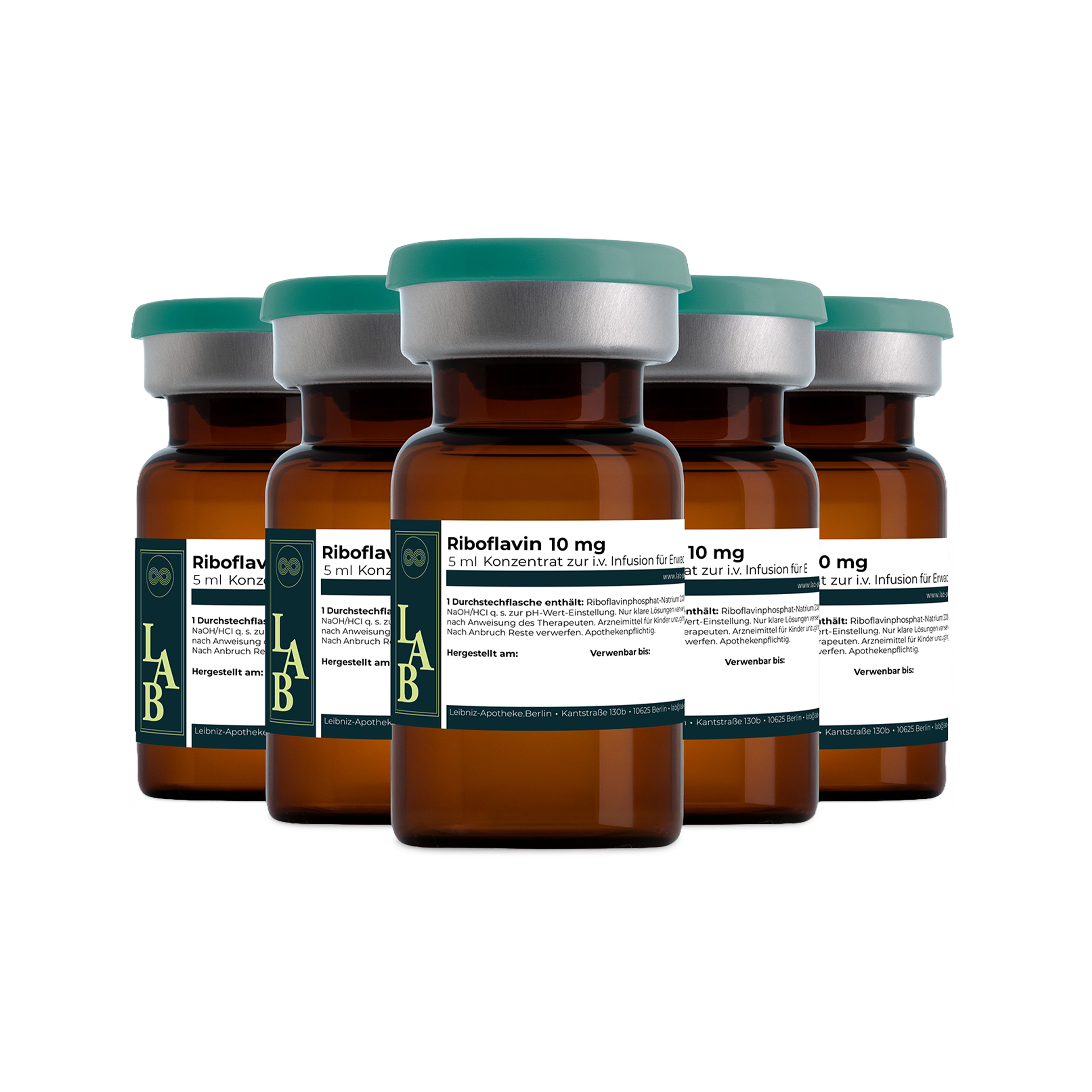 Riboflavin 10 mg, 5er
