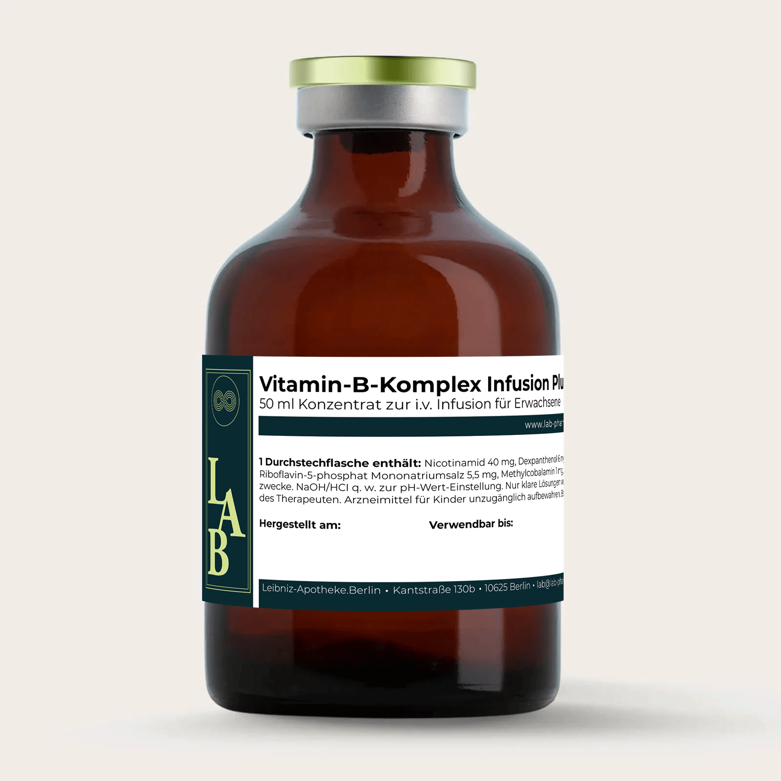 Vitamin-B-Komplex Infusion Plus