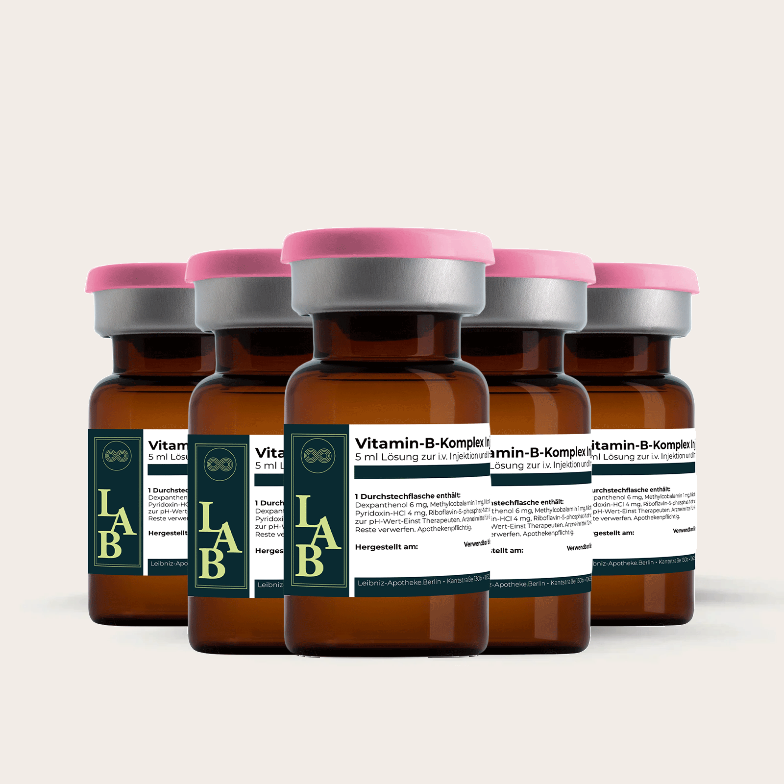 Vitamin-B-Komplex Injekt, 5er