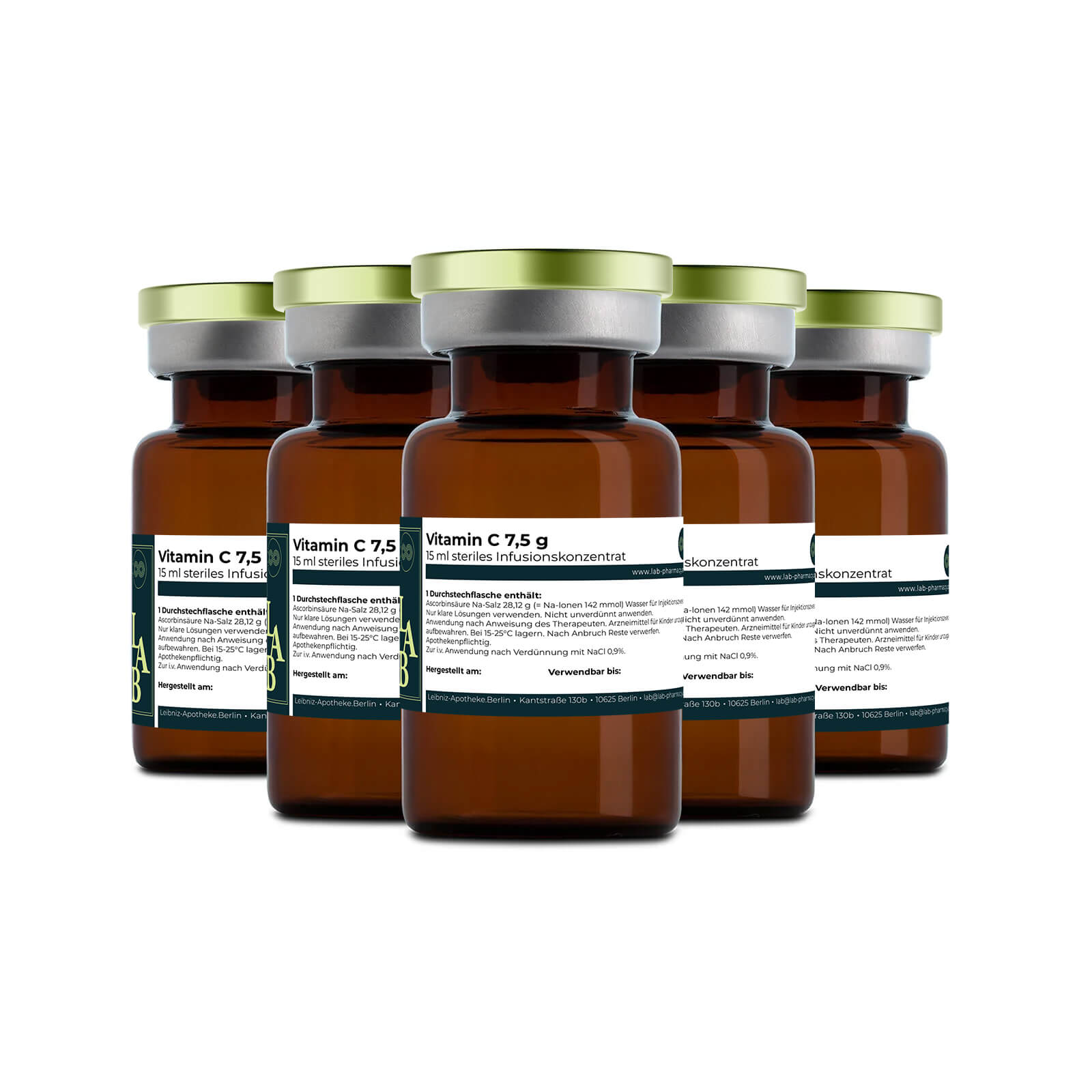 Vitamin C 7,5 g, 5er