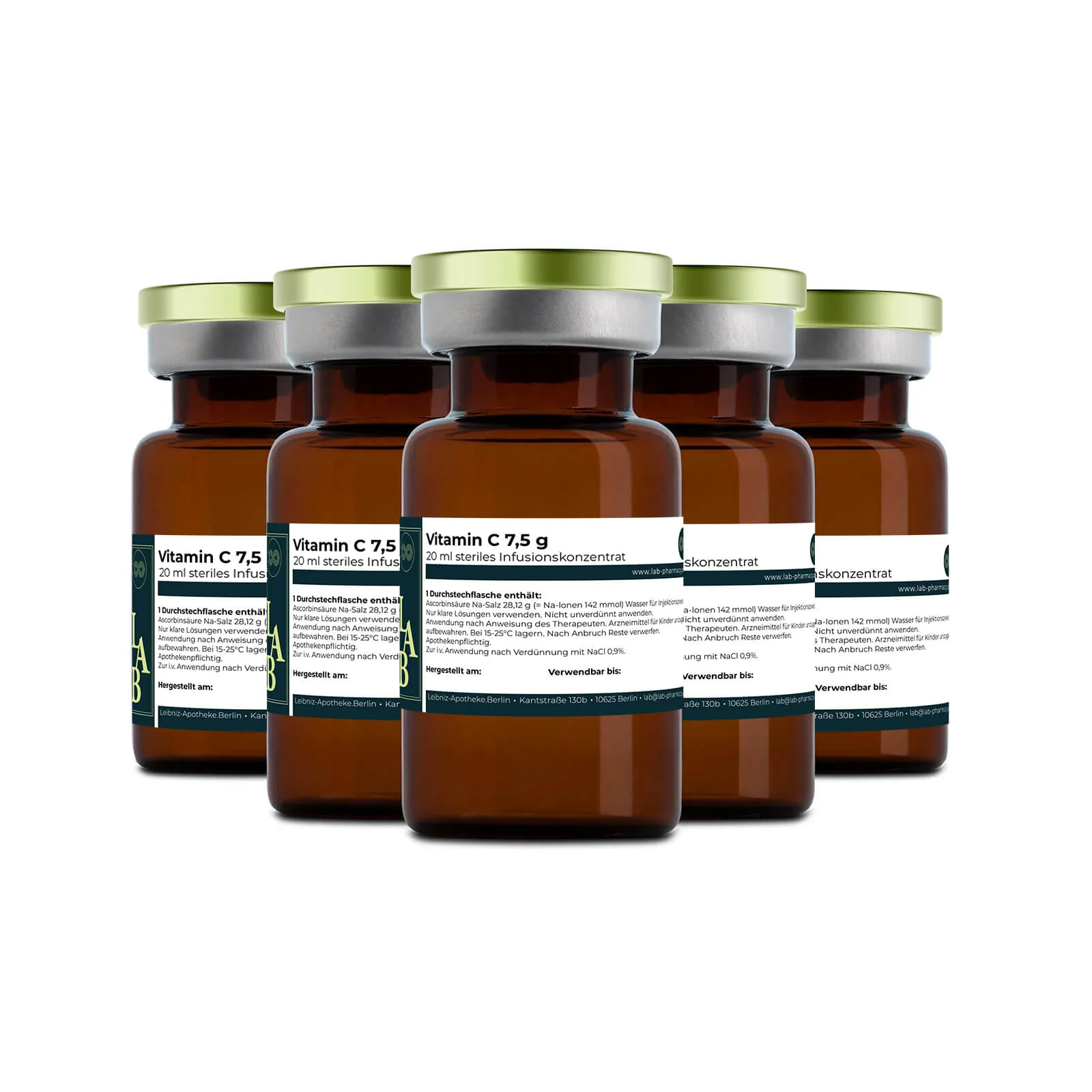 Vitamin C 7,5 g, 5er