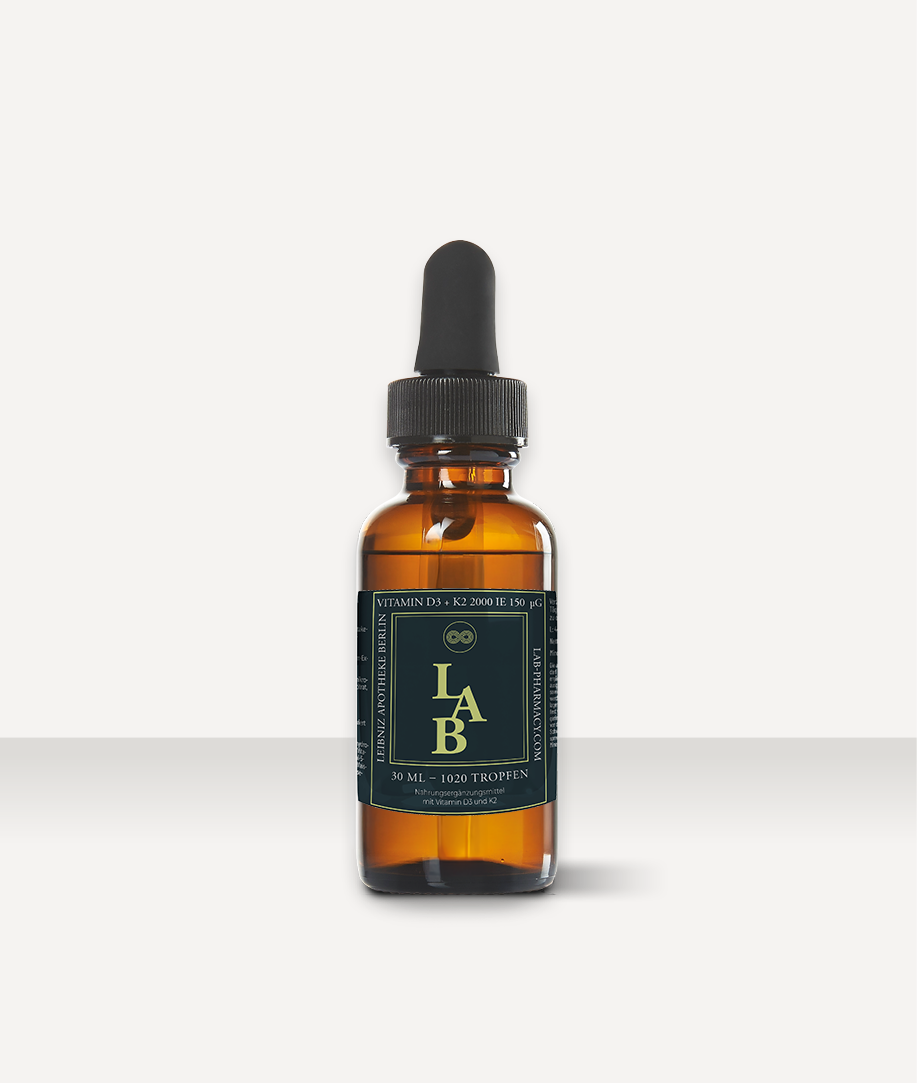 Vitamin D3 + K2 2000 I.E. 150 µg